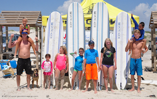 Texas Surf Camp - Bob Hall Pier - August 6, 2014